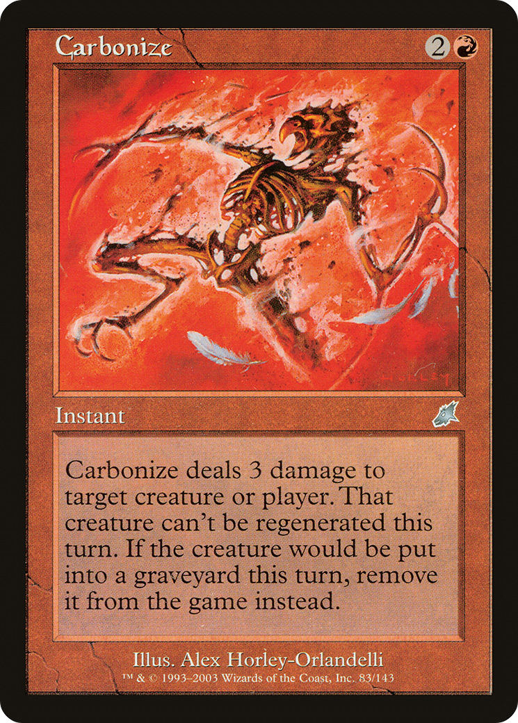 Carbonize (SCG-083) [Scourge] Foil