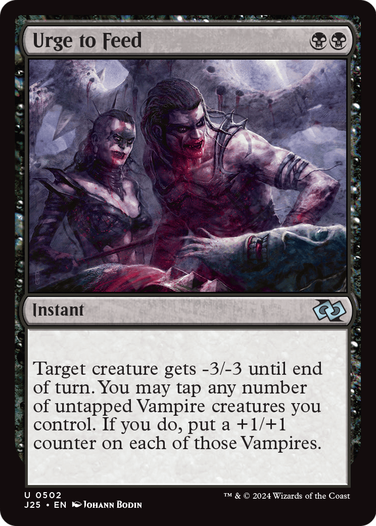 Urge to Feed (J25-502) [Foundations Jumpstart]