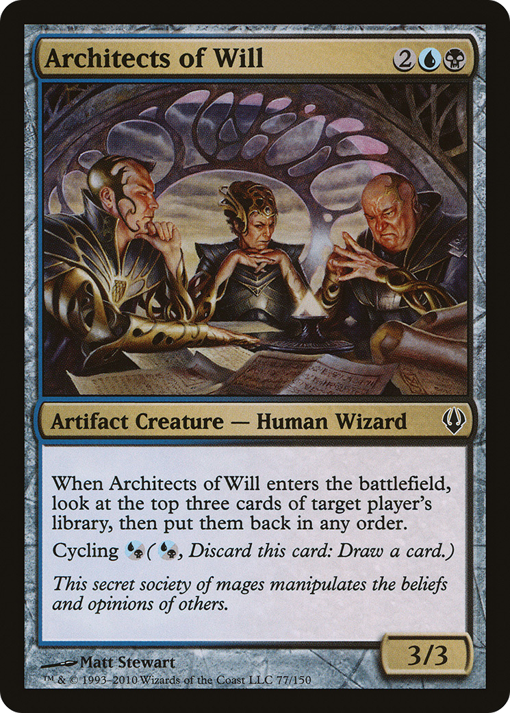 Architects of Will (ARC-077) [Archenemy]