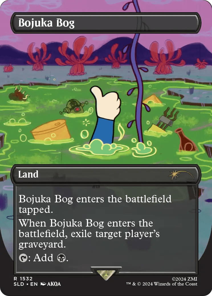 Bojuka Bog (SLD-1532) (Borderless) [Secret Lair Drop]