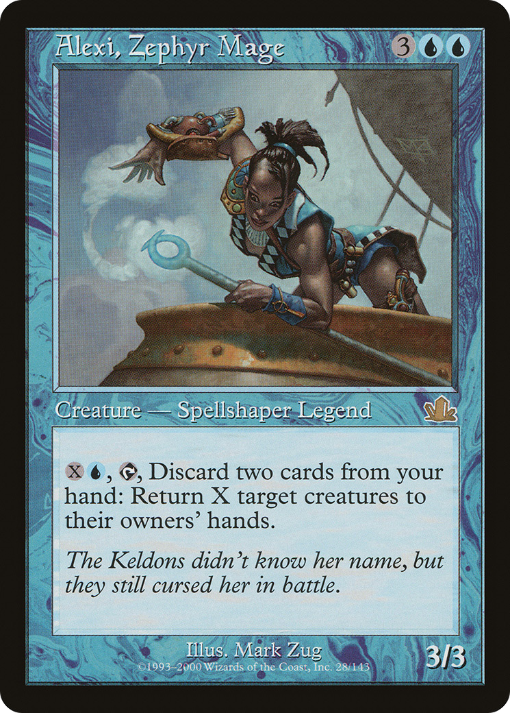 Alexi, Zephyr Mage (PCY-028) [Prophecy]