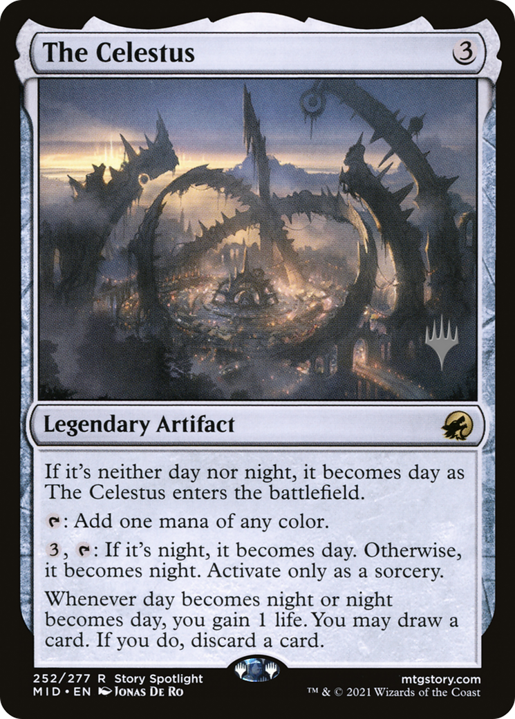 The Celestus (PPMID-252) [Promo Pack: Innistrad: Midnight Hunt Promos] Foil