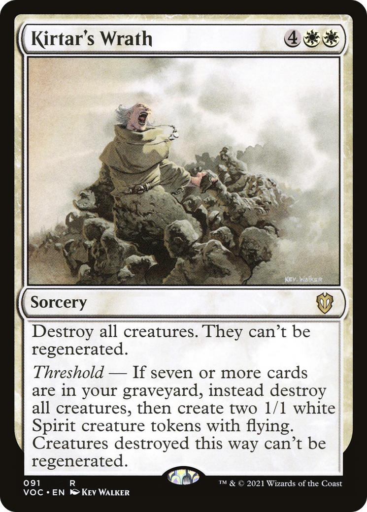 Kirtar's Wrath (VOC-091) [Crimson Vow Commander]