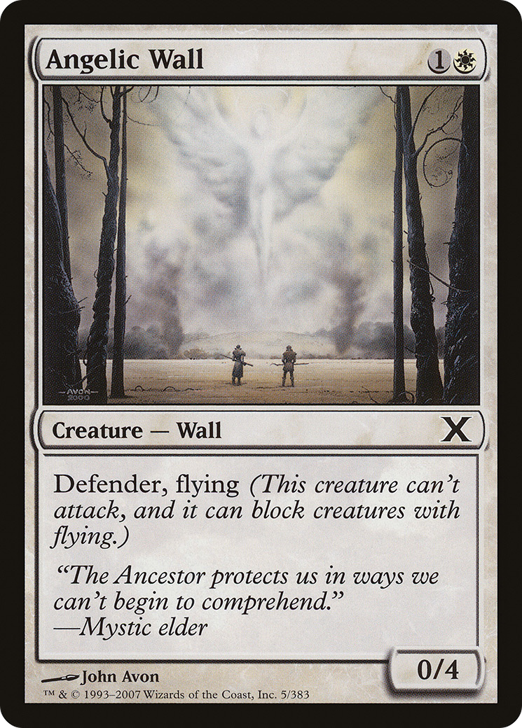 Angelic Wall (10E-005) [Tenth Edition]