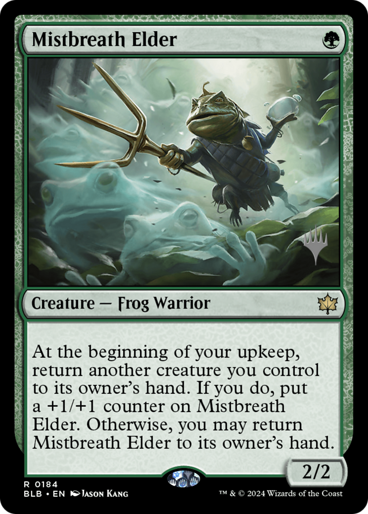 Mistbreath Elder (PPBLB-184) [Promo Pack: Bloomburrow Promos]