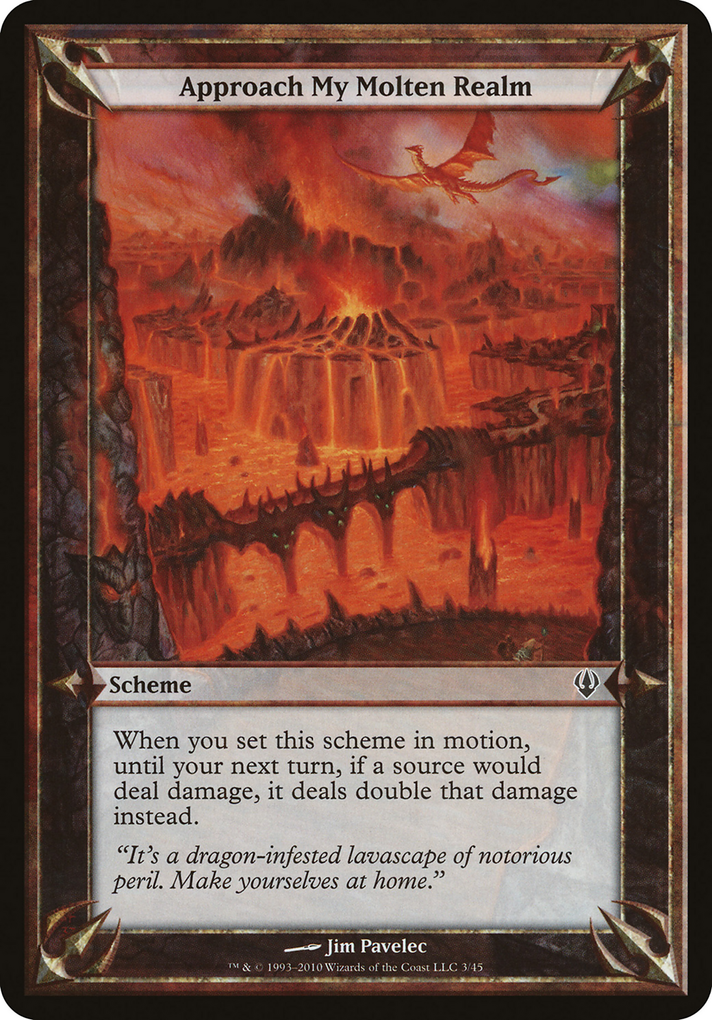 Approach My Molten Realm (Archenemy) (OVER-03★) [Archenemy Schemes]
