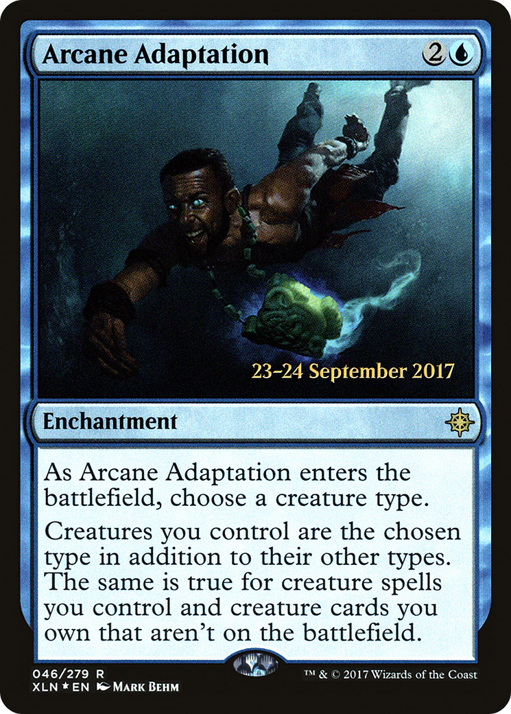 Arcane Adaptation (PRE-46S) [Ixalan Promos] Foil