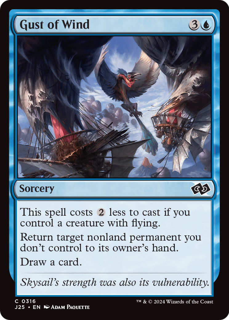 Gust of Wind (J25-316) [Foundations Jumpstart]