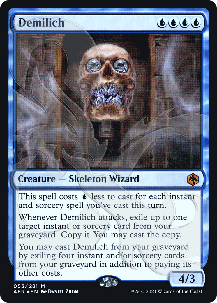 Demilich (AFR&-053) [Adventures in the Forgotten Realms Promos] Foil