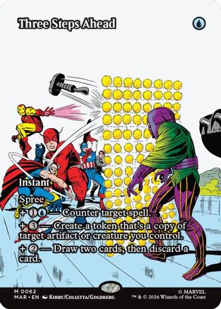 Three Steps Ahead (Borderless) (MAR-062) [Marvel Universe Eternal-Legal]