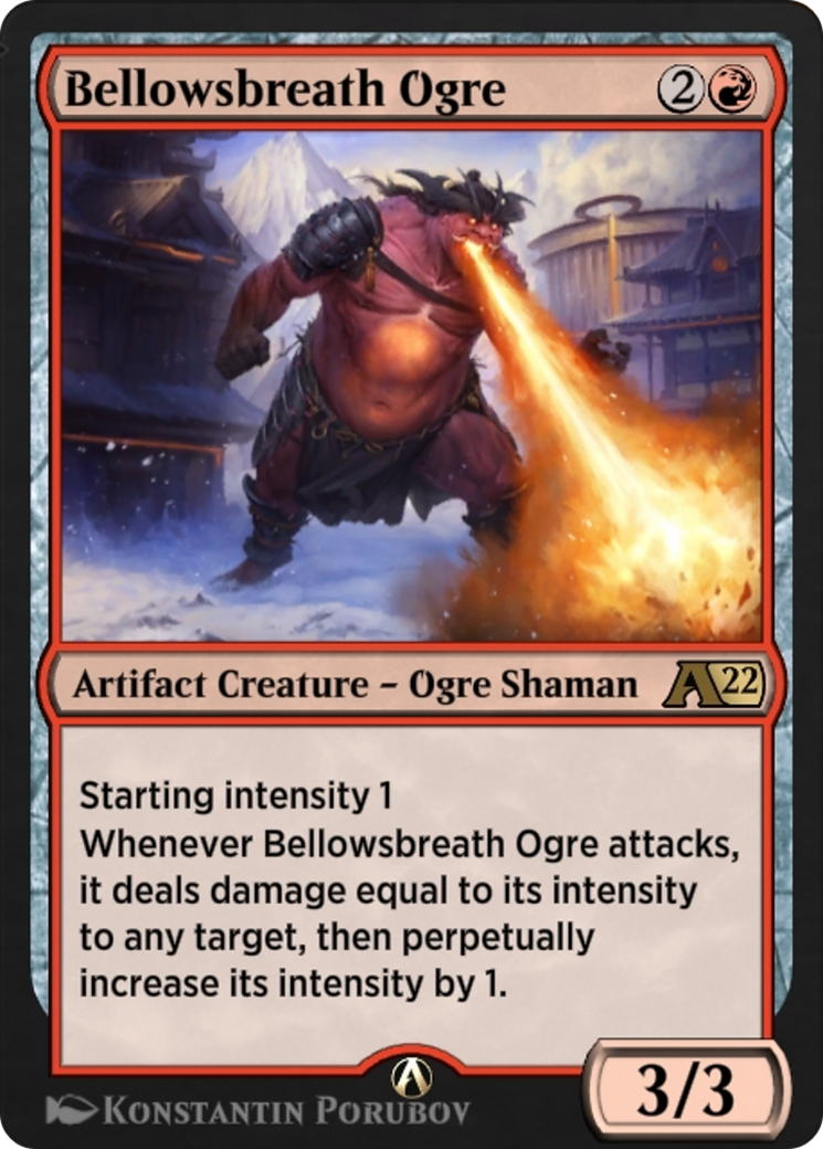 Bellowsbreath Ogre (YNEO-021) [Alchemy: Kamigawa]
