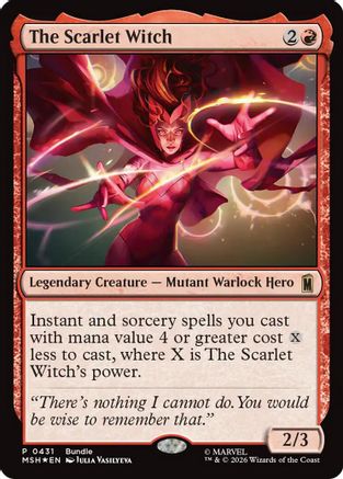 The Scarlet Witch (UMP-431) [Unique and Miscellaneous Promos] Foil