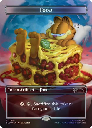 Food Token (SLD-918) [Secret Lair Drop Series] Foil