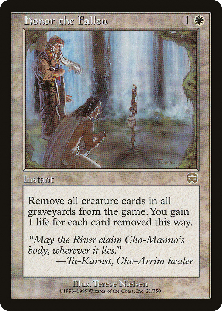 Honor the Fallen (MMQ-021) [Mercadian Masques]
