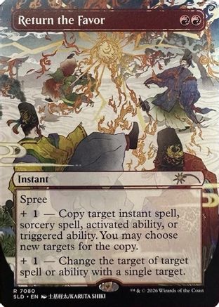 Return the Favor (SLD-7080) [Secret Lair Drop Series] Foil