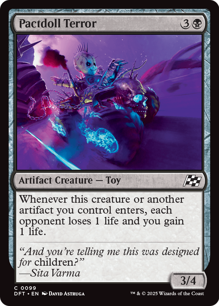 Pactdoll Terror (DFT-099) [Aetherdrift] Foil