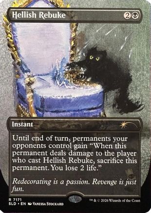 Hellish Rebuke (SLD-7171) [Secret Lair Drop Series]