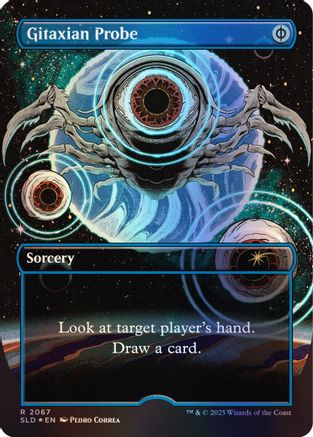 Gitaxian Probe (SLD-2067) (Rainbow Foil) [Secret Lair Drop Series] Foil