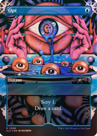 Opt (SLD-2068) (Rainbow Foil) [Secret Lair Drop Series] Foil