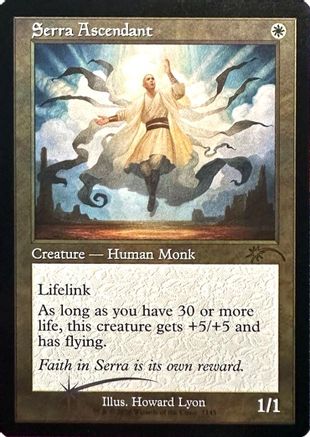 Serra Ascendant (Retro Frame) (SLD-7145) [Secret Lair Drop Series] Foil