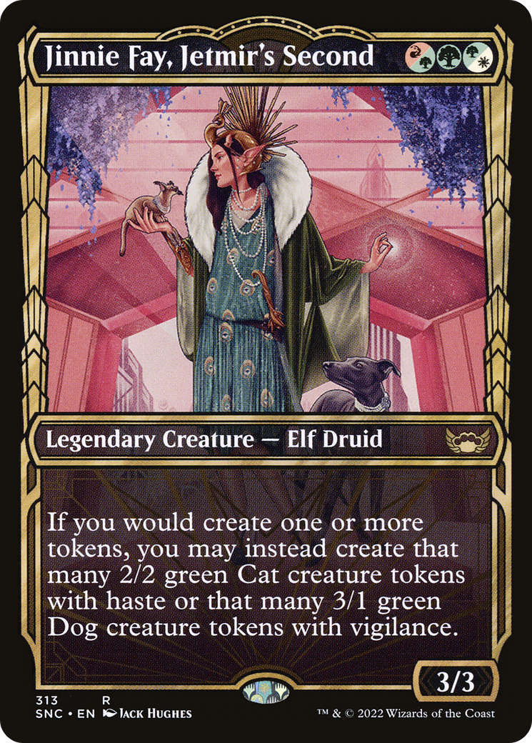 Jinnie Fay, Jetmir's Second (Showcase) (SNC-313) [Streets of New Capenna] Foil
