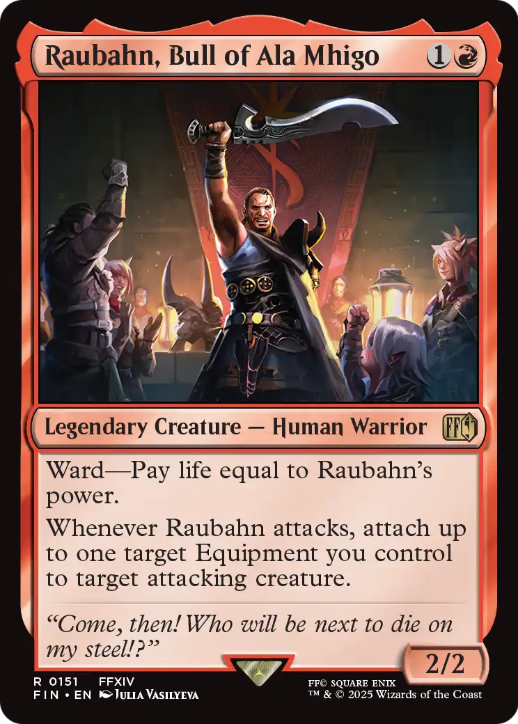 Raubahn, Bull of Ala Mhigo (FIN-151) [FINAL FANTASY]