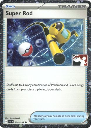 Super Rod (Cosmos Holo) (188/193) [Prize Pack Series Cards] Holofoil - Common