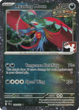 Roaring Moon (Cosmos Holo) (109/162) [Prize Pack Series Cards] Holofoil - Rare