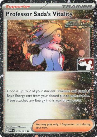 Professor Sada's Vitality (Cosmos Holo) (170/182) [Prize Pack Series Cards] Holofoil - Uncommon