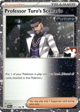 Professor Turo's Scenario (Cosmos Holo) (171/182) [Prize Pack Series Cards] Holofoil - Uncommon