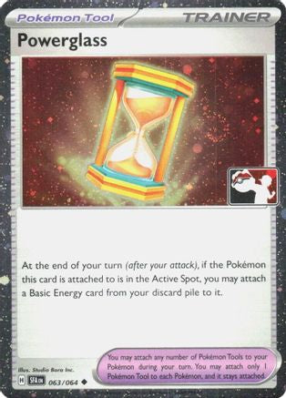 Powerglass (Cosmos Holo) (063/064) [Prize Pack Series Cards] Holofoil - Uncommon