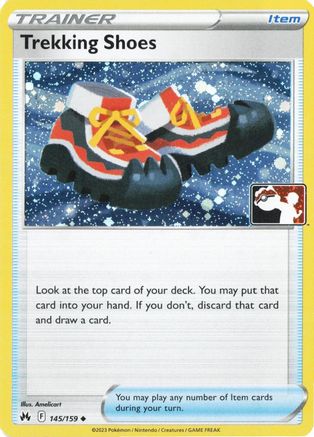 Trekking Shoes (Cosmos Holo) (145/159) [Prize Pack Series Cards] Holofoil - Uncommon