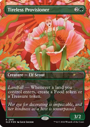 Tireless Provisioner (SLD-2661) [Secret Lair Drop Series] Foil