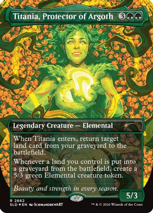 Titania, Protector of Argoth (SLD-2662) [Secret Lair Drop Series] Foil