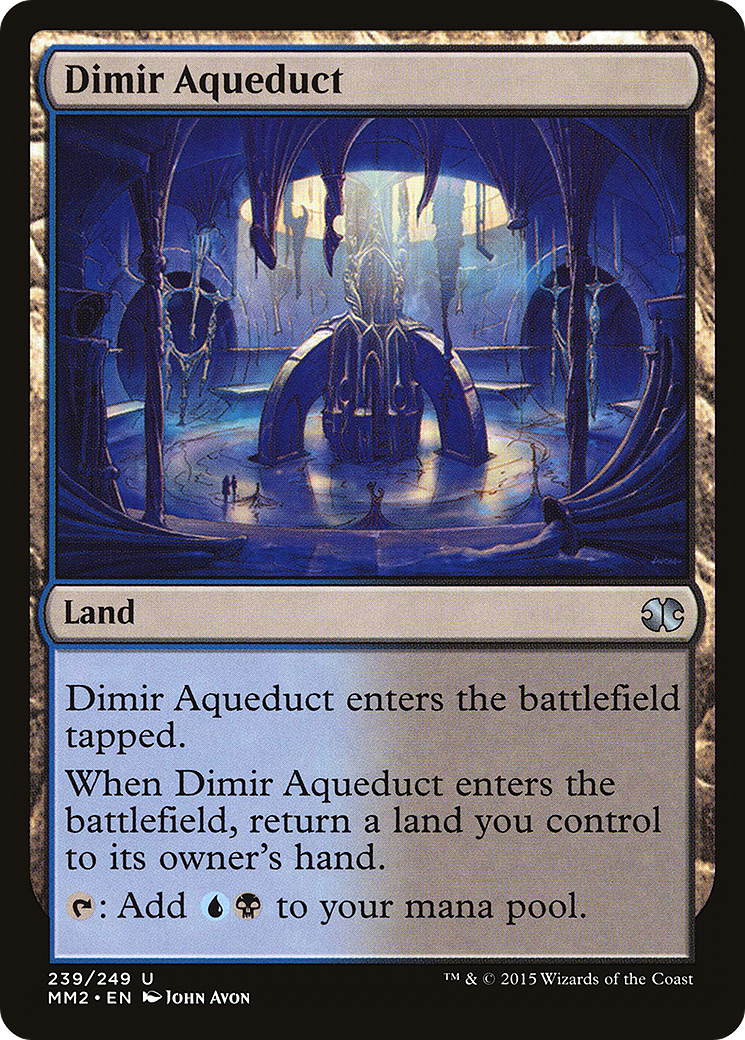 Dimir Aqueduct (MM2-239) [Modern Masters 2015]