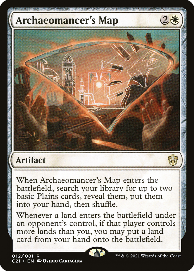 Archaeomancer's Map (C21-012) [Commander 2021]