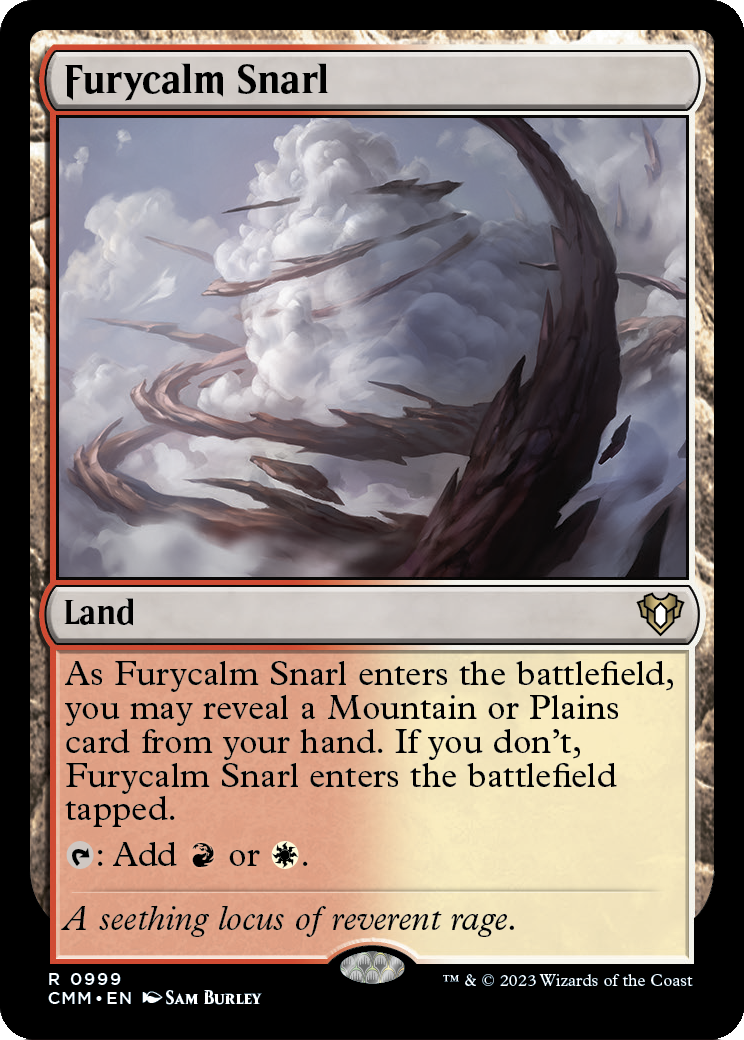 Furycalm Snarl (CMM-999) [Commander Masters]
