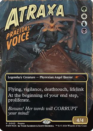Atraxa, Praetors' Voice (MFP-003) [MagicFest Cards] Foil