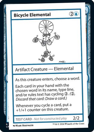 Bicycle Elemental [Mystery Booster: Convention Edition Exclusives]