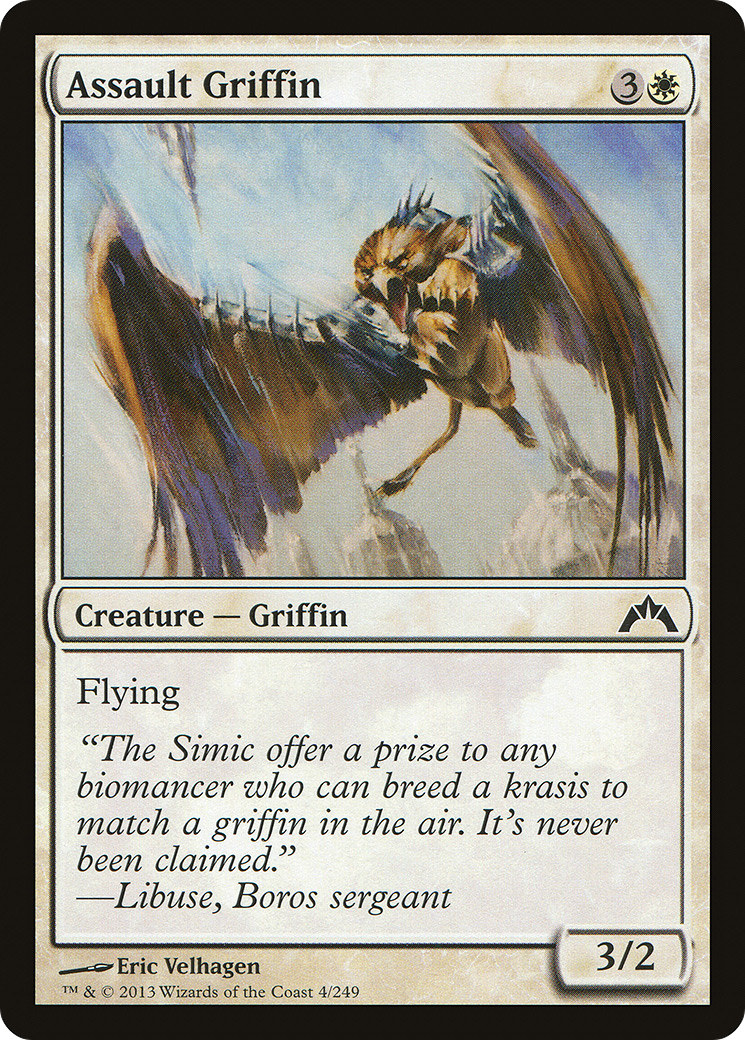 Assault Griffin (GTC-004) [Gatecrash] Foil