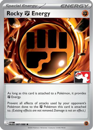Rocky Fighting Energy (087/088) [Prize Pack Series Cards] - Rare