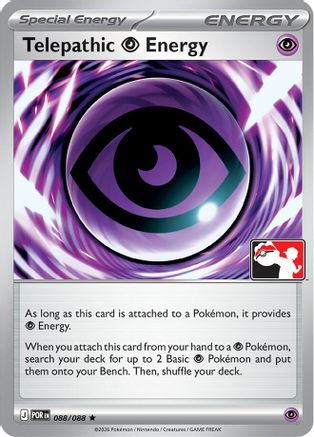 Telepathic Psychic Energy (088/088) [Prize Pack Series Cards] - Rare