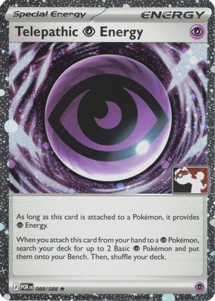 Telepathic Psychic Energy (Cosmos Holo) (088/088) [Prize Pack Series Cards] Holofoil - Rare