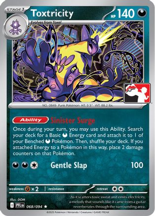 Toxtricity (068/094) [Prize Pack Series Cards] - Rare