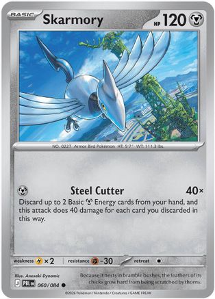 Skarmory (060) [ME05 Pitch Black] - Common