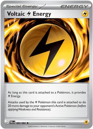 Voltaic Lightning Energy (084) [ME05 Pitch Black] Holofoil - Rare