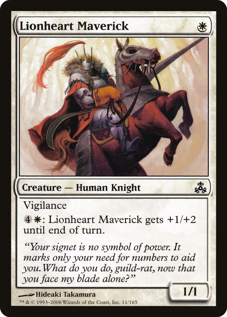 Lionheart Maverick (GPT-011) [Guildpact] Foil