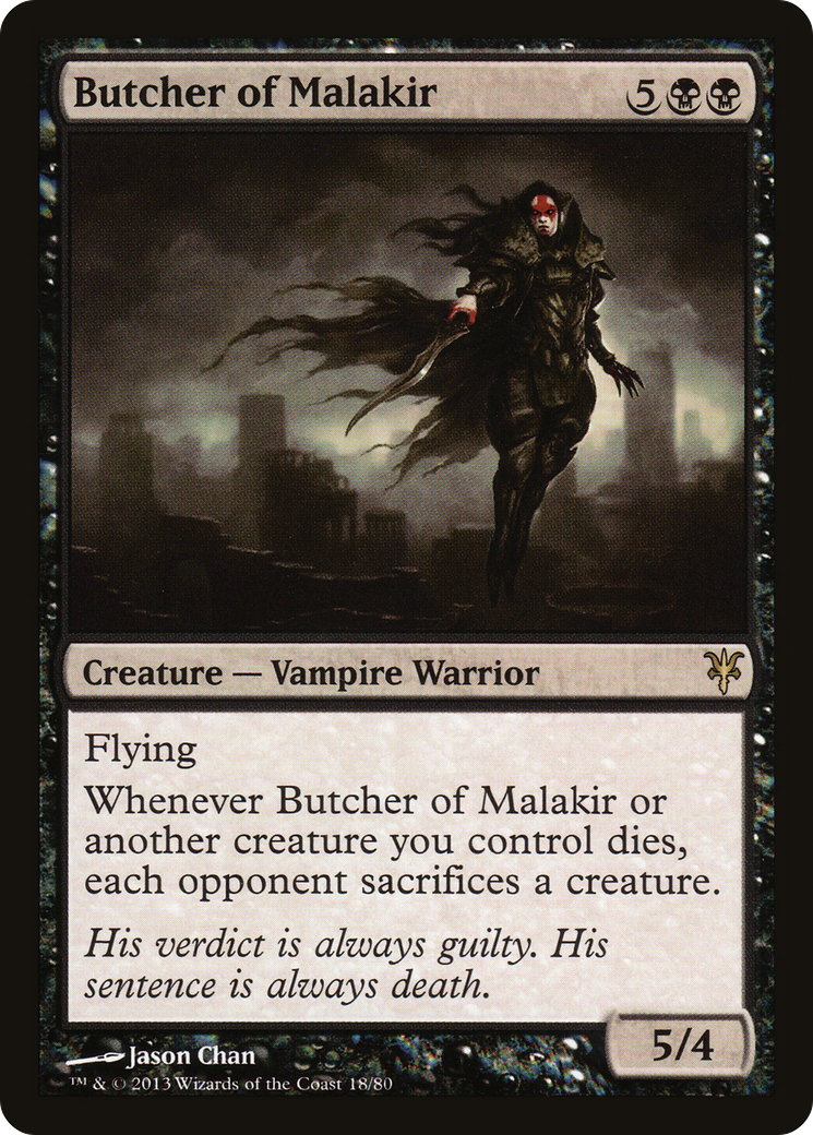 Butcher of Malakir (DDK-018) [Duel Decks: Sorin vs. Tibalt]