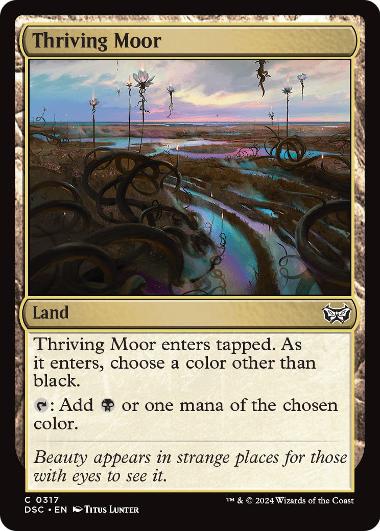 Thriving Moor (DSC-317) [Duskmourn: House of Horror Commander]