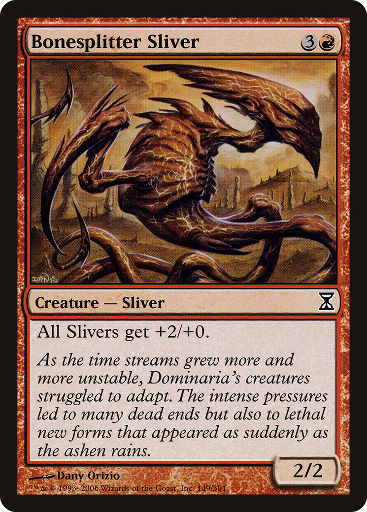 Bonesplitter Sliver (TSP-149) [Time Spiral]